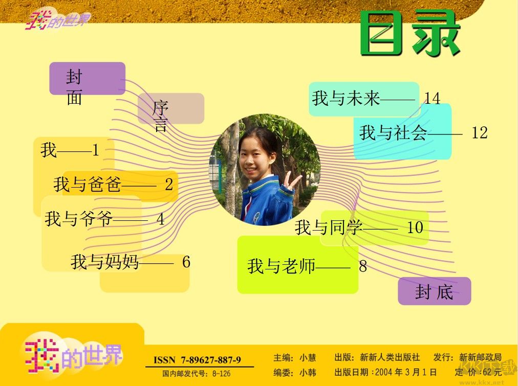 自我介紹精美PPT模版
