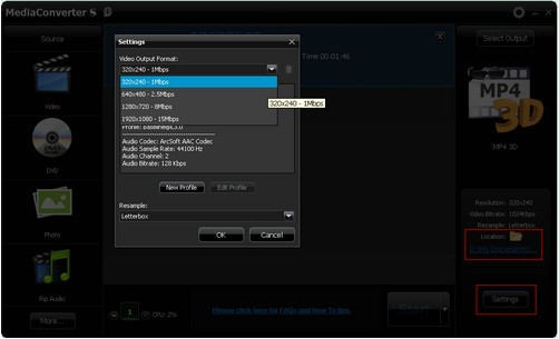 音頻視頻轉換器(MediaConverter)