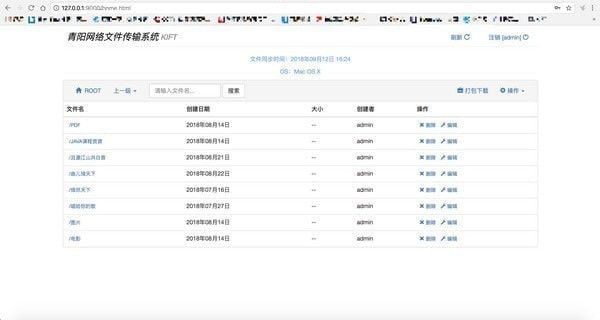 kiftd(青陽網絡文件傳輸系統)