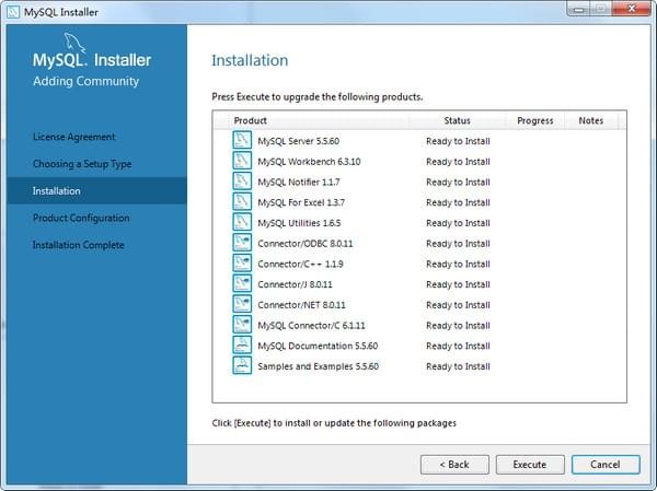 MySQL5.5下載