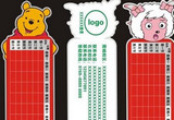 卡通風(fēng)格可愛課表模板 