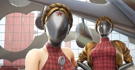 [原子之心MOD]雙生舞伶女機器人紅色格子連體服MOD