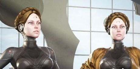 原子之心雙生舞伶女機器人去面罩MOD