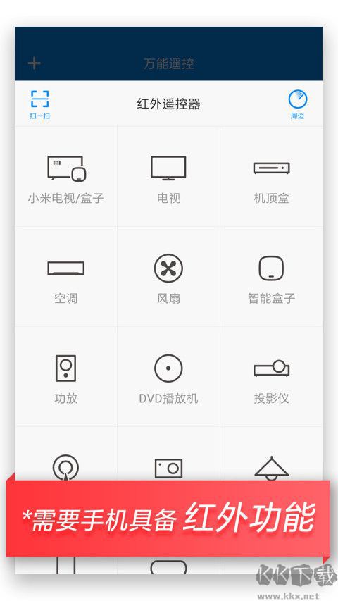 小米手機(jī)空調(diào)遙控器