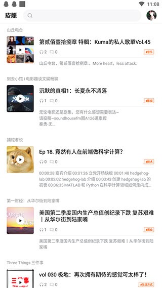 皮艇聽書app2023安卓版