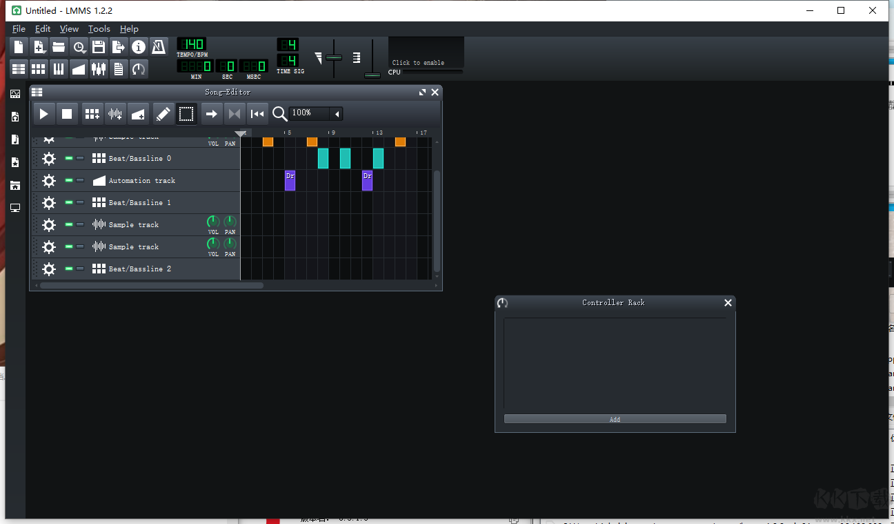 LMMS(音樂制作軟件)win64