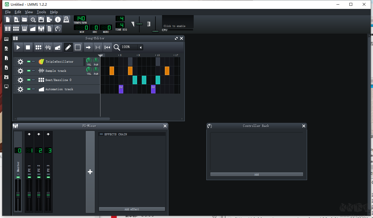 LMMS(音樂制作軟件)win64