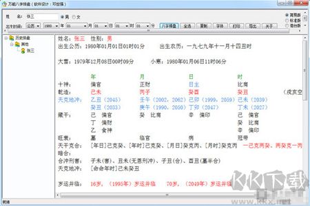 八字排盤
