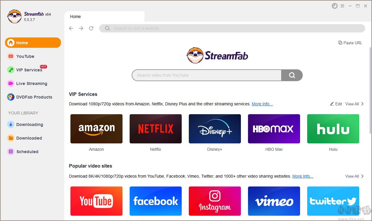 Streamfab破解版中文-國外流媒體視頻下載工具