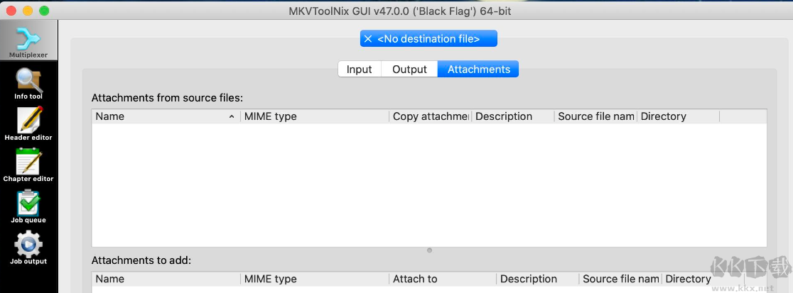MKV Tool Nix(MKV封裝工具)中文版