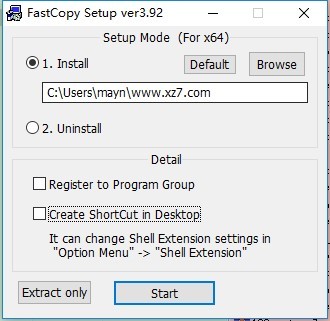 FastCopy Pro(文件快速復制工具)漢化破解版