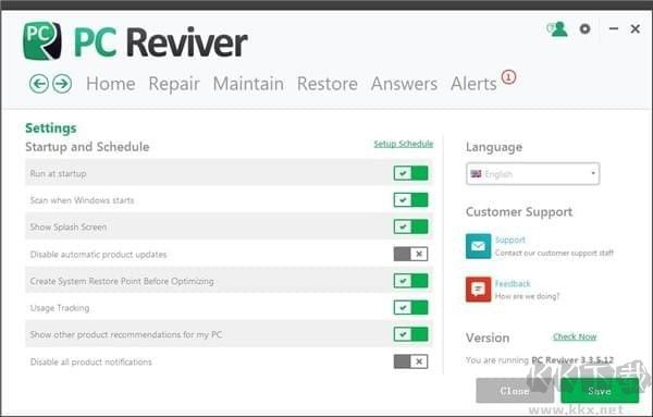 PC Reviver(電腦優化維護工具)