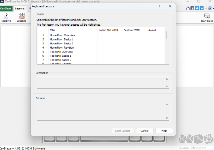 KeyBlaze Typing Tutor(打字練習軟件)