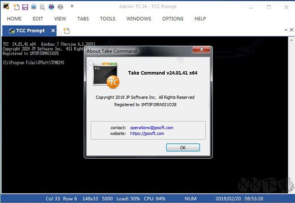 JP Software Take Command-cmd增強(qiáng)工具
