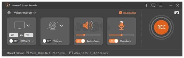 Aiseesoft Screen Recorder中文綠色版