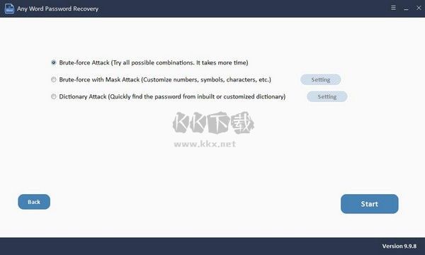 Any Word Password Recovery(word密碼恢復軟件)