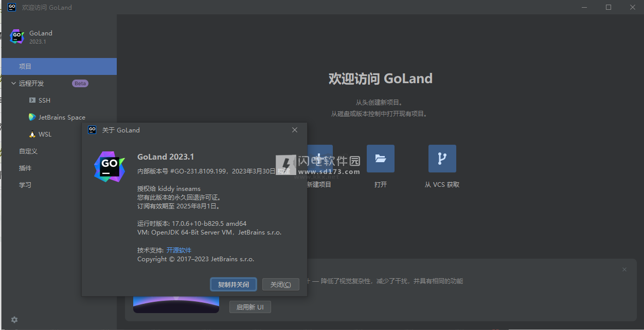 goland綠色版