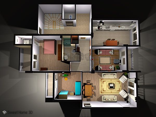 Sweet Home 3D模型庫(家裝設(shè)計(jì)軟件)