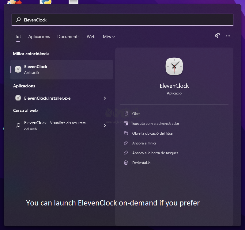 ElevenClock時鐘中文免費版