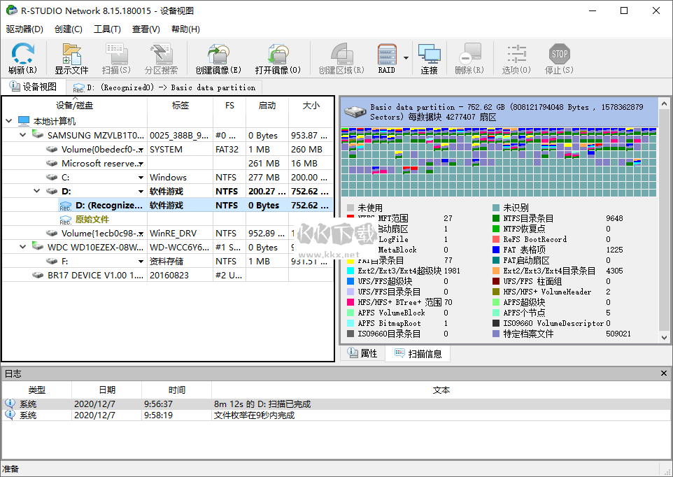 R-Studio Technician(數據恢復)中文便攜版