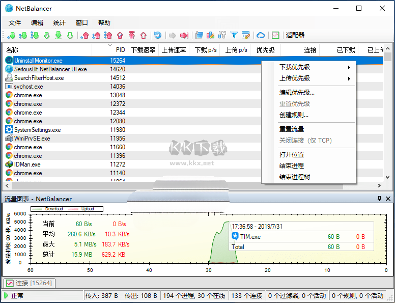 NetBalancer網(wǎng)絡(luò)監(jiān)控管理工具