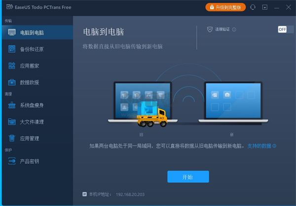 EaseUS Todo PCTrans數(shù)據(jù)轉(zhuǎn)移工具