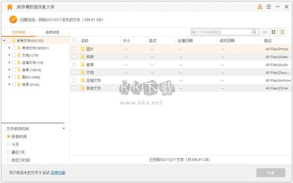 瘋師傅數(shù)據(jù)恢復大師pc版