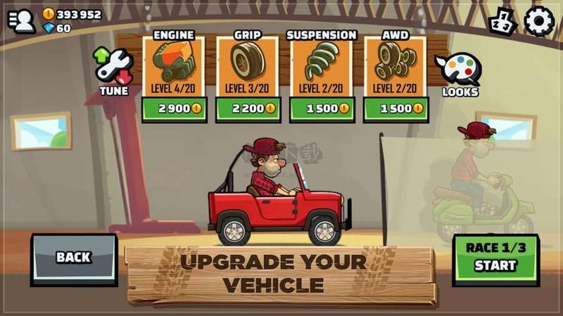 登山賽車2破解版無限金幣鉆石