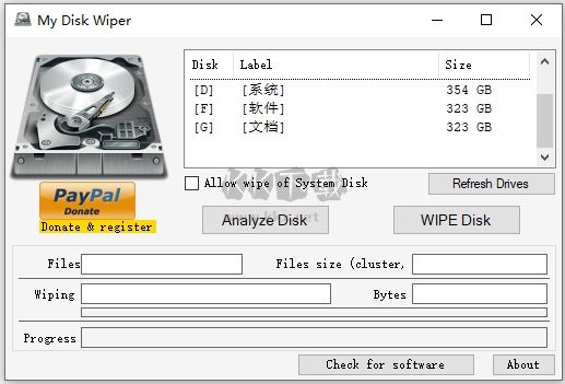 My Disk Wiper(硬盤格式化工具)