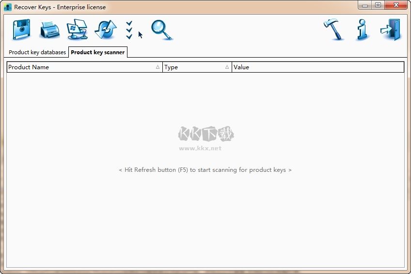 Recover Keys(密鑰恢復軟件)