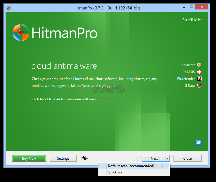 Hitman Pro(反間諜病毒軟件)