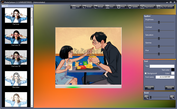 PhotoCartoon(照片轉(zhuǎn)漫畫軟件)