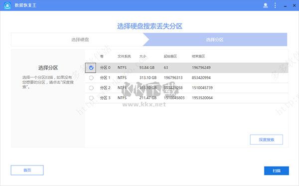 傲軟數據恢復