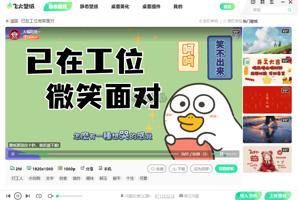 飛火動態壁紙pc官網版