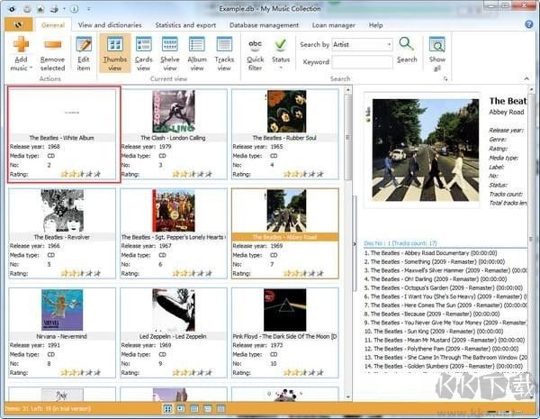 My Music Collection(音樂(lè)文件管理工具)