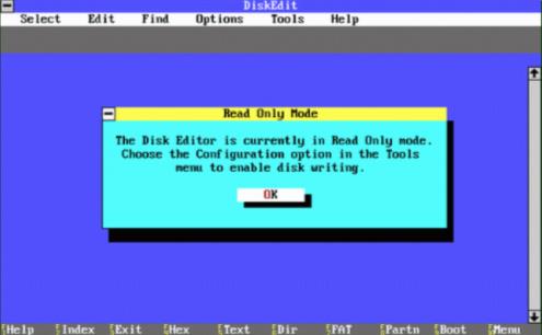 PCTools(DOS硬盤掃描修復工具)
