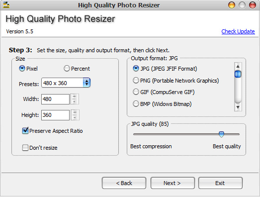 High Quality Photo Resizer(圖片批量調整)