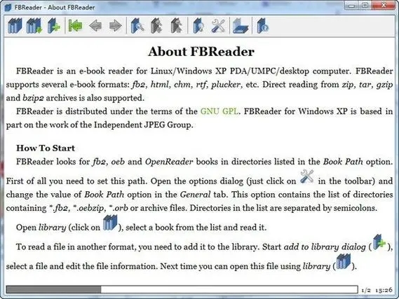 fbreader電腦版