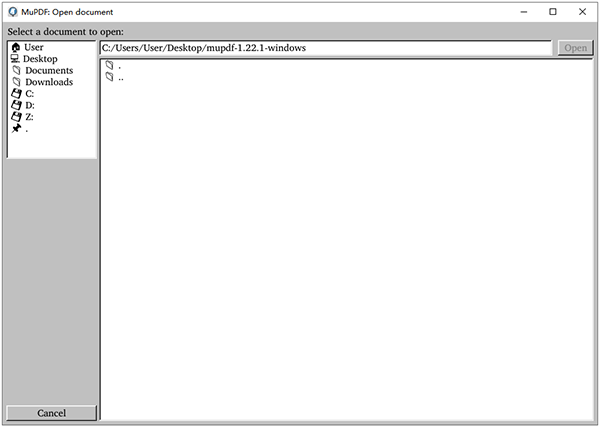 MuPDF(PDF閱讀器)