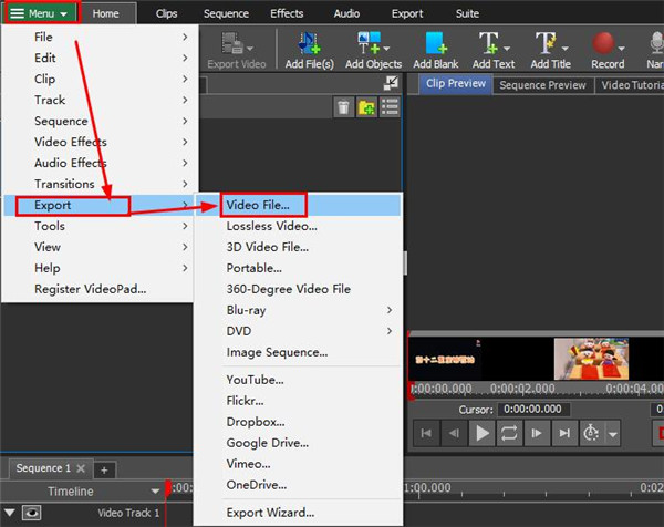 VideoPad Video Editor免費版