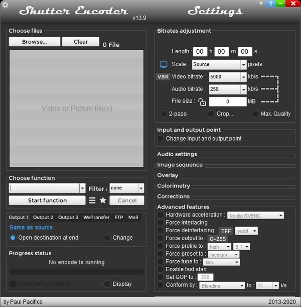 Shutter Encoder(多媒體轉換工具)