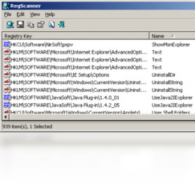 RegScanner(注冊(cè)表檢索工具)