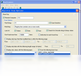 RegScanner(注冊(cè)表檢索工具)
