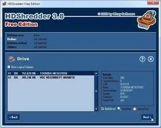 HDShredder 7(硬盤數據清除工具)