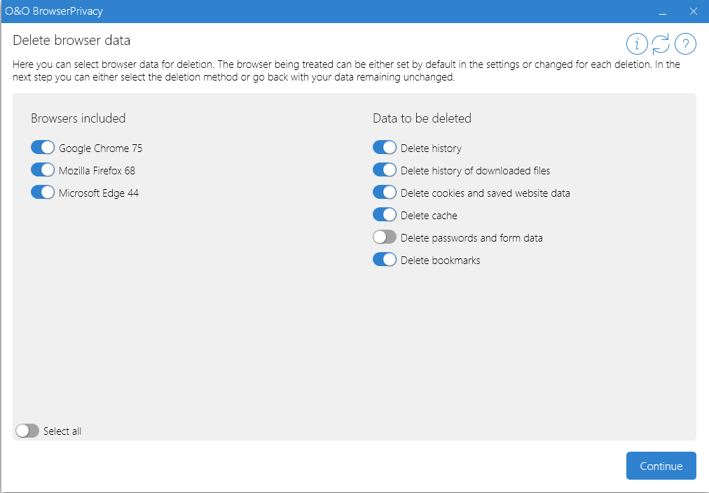 O&O BrowserPrivacy(隱私保護軟件)