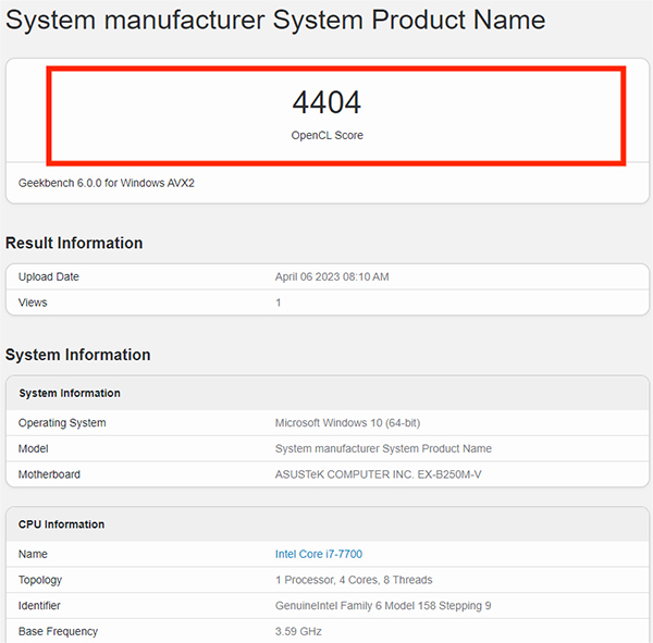 Geekbench6電腦版