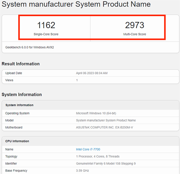 Geekbench6電腦版