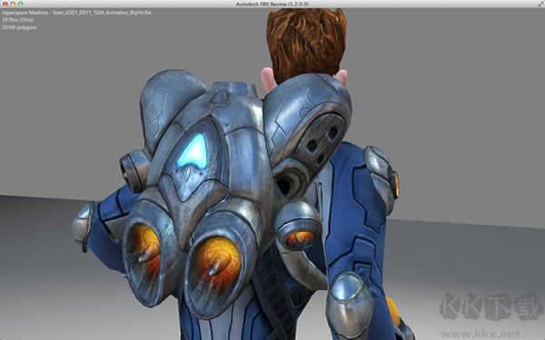 fbx review(3D動畫制作)