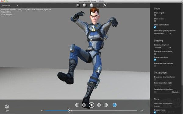 fbx review(3D動畫制作)