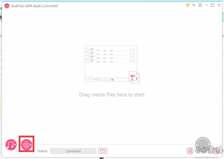 AudFree DRM Audio Converter(音頻轉換工具)